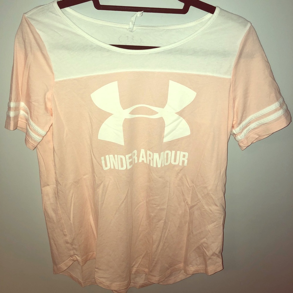 Peach Under Armour Shirt